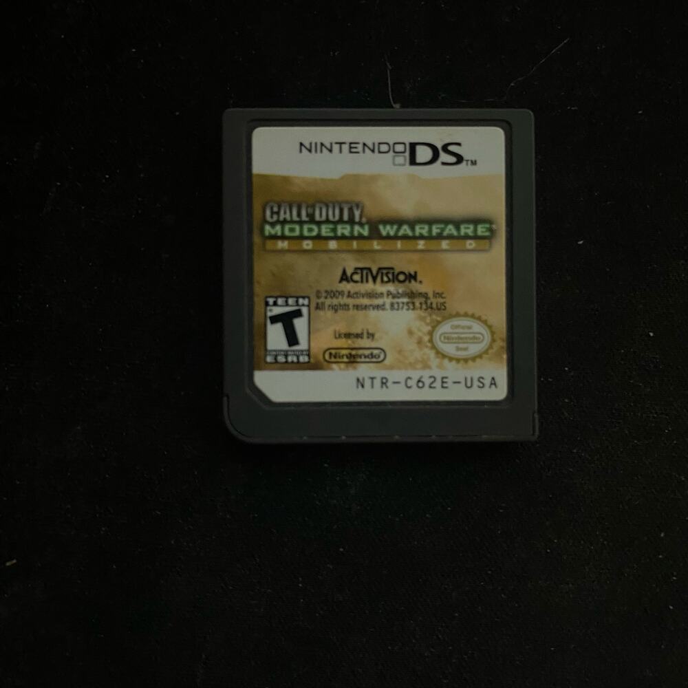 Call of Dury Modern Warfare Mobilized Nintendo DS